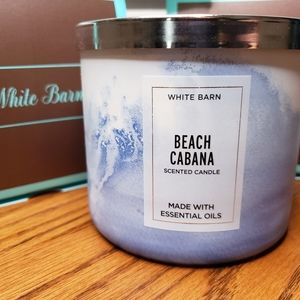 Bath & Body Works / WB Beach Cabana 3-Wick Candle